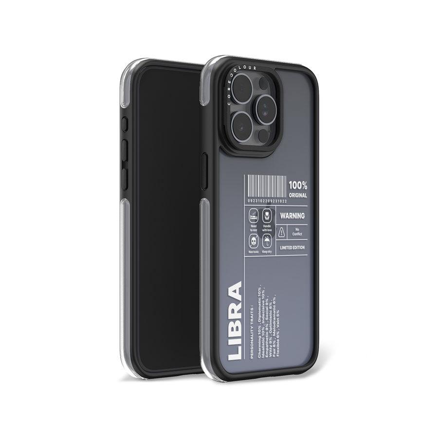 iPhone 15 Pro Max Warning Libra Camera Ring Kickstand Case - CORECOLOUR AU