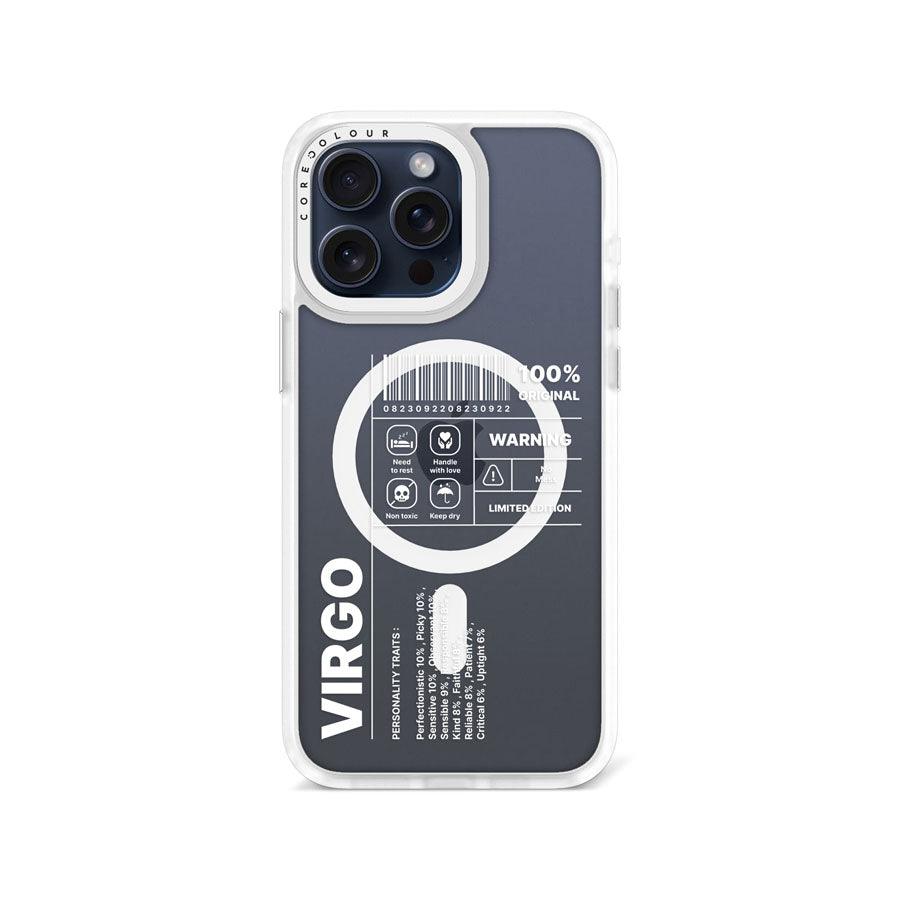 iPhone 15 Pro Max Warning Virgo Phone Case MagSafe Compatible - CORECOLOUR AU