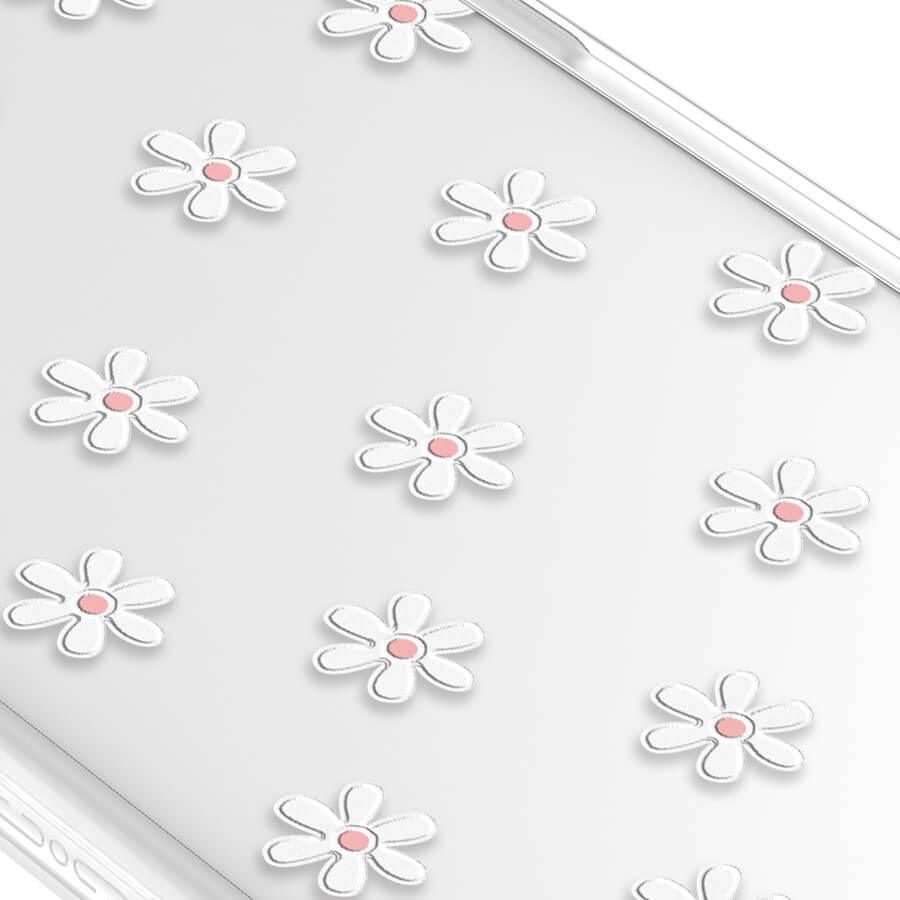iPhone 15 Pro Max White Flower Mini Phone Case MagSafe Compatible - CORECOLOUR AU