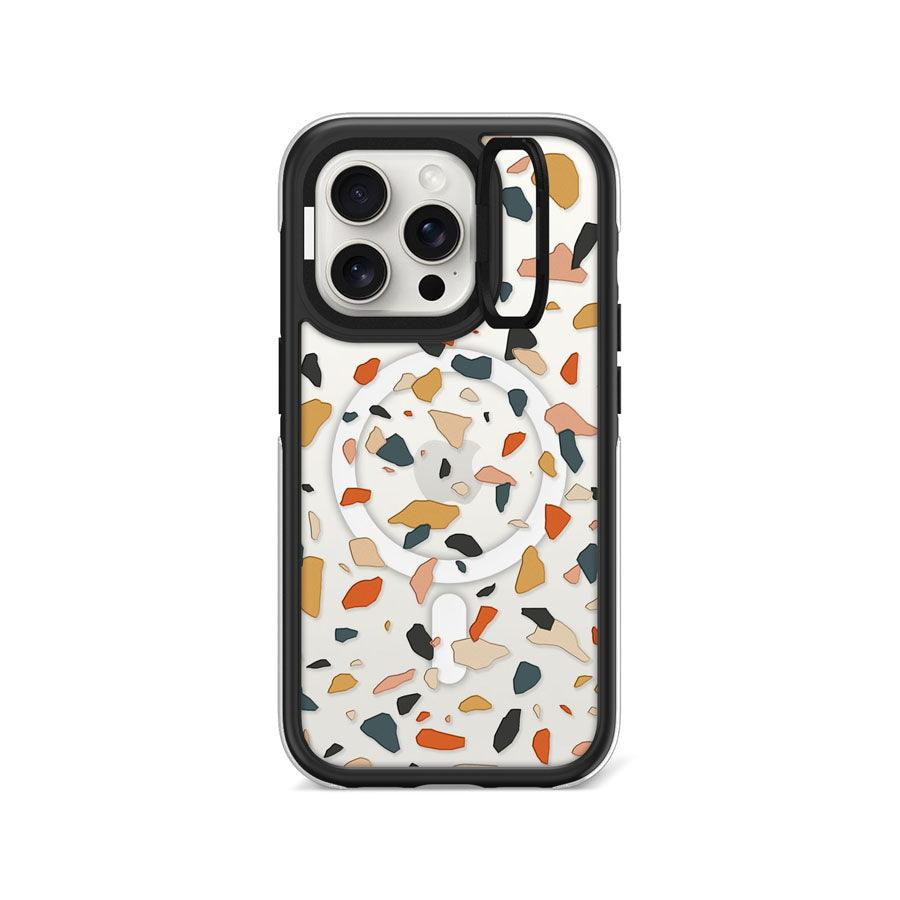 iPhone 15 Pro Mosaic Confetti Ring Kickstand Case MagSafe Compatible - CORECOLOUR AU