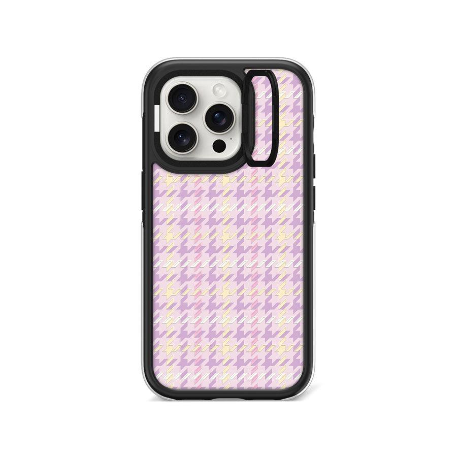 iPhone 15 Pro Pink Illusion Camera Ring Kickstand Case - CORECOLOUR AU