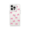 iPhone 15 Pro Pink Ribbon Bow Mini Phone Case - CORECOLOUR AU
