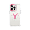 iPhone 15 Pro Pink Ribbon Heart Phone Case - CORECOLOUR AU