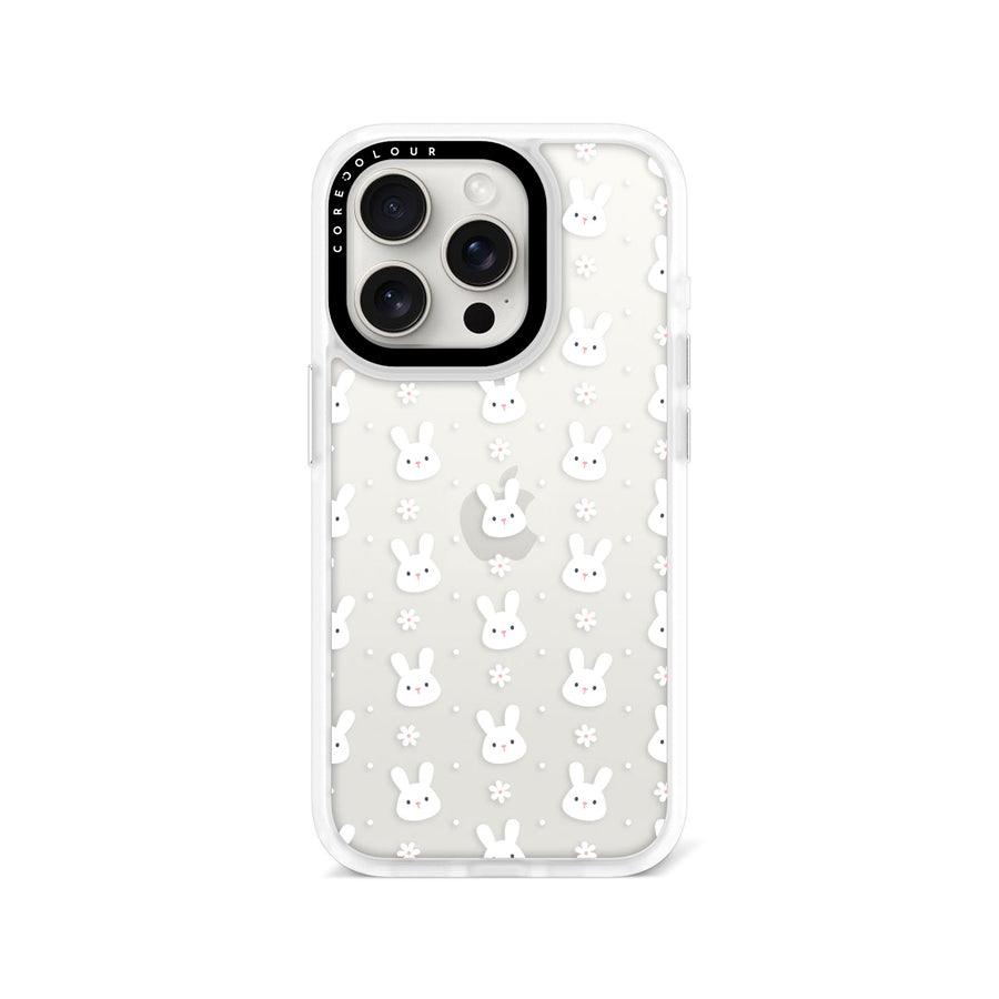 iPhone 15 Pro Rabbit and Flower Phone Case - CORECOLOUR AU