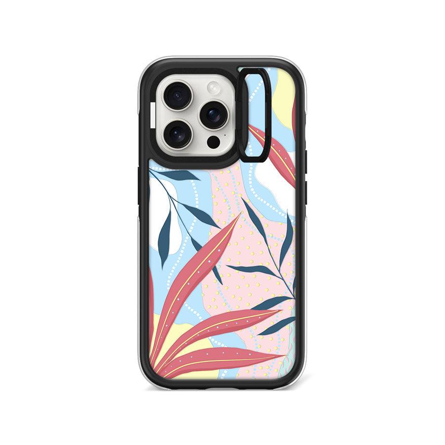 iPhone 15 Pro Tropical Summer II Camera Ring Kickstand Case - CORECOLOUR AU