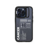 iPhone 15 Pro Warning Cancer Camera Ring Kickstand Case - CORECOLOUR AU