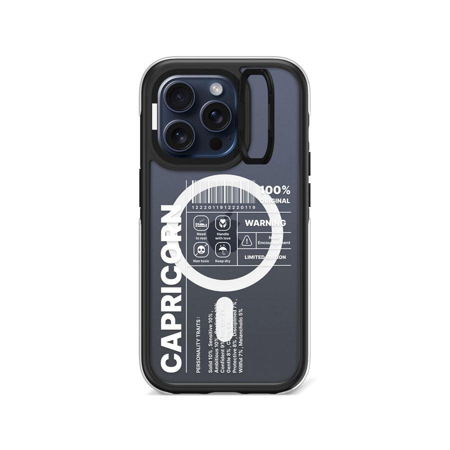 iPhone 15 Pro Warning Capricorn Ring Kickstand Case MagSafe Compatible - CORECOLOUR AU
