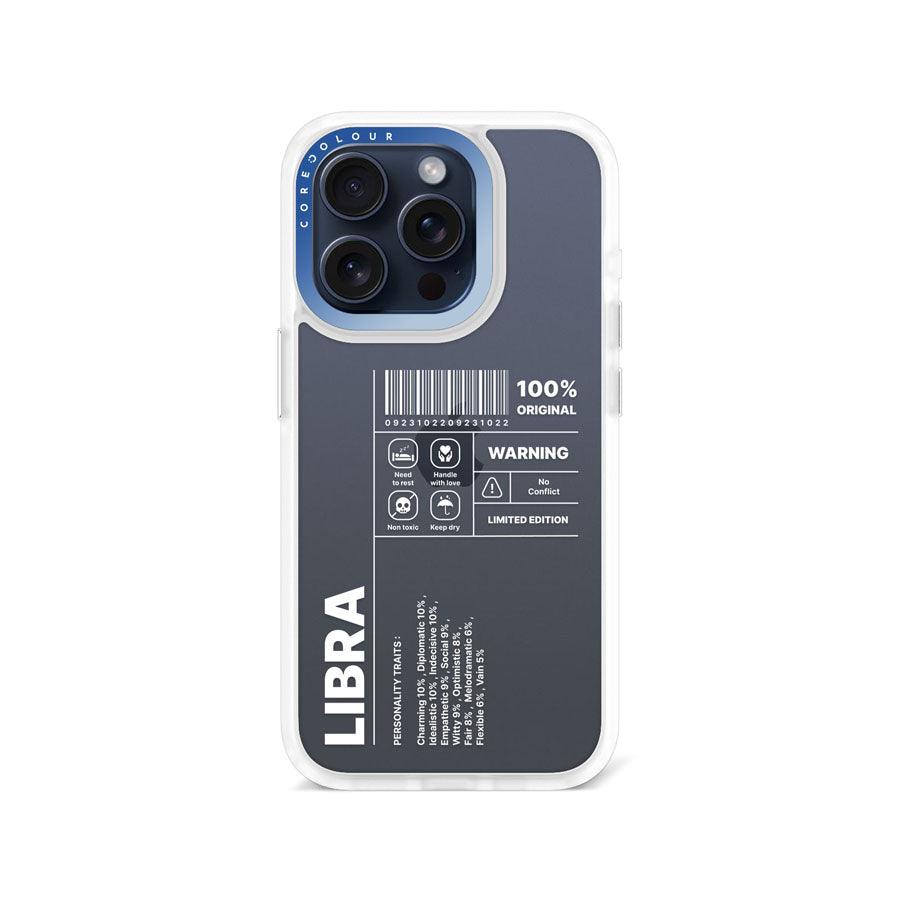 iPhone 15 Pro Warning Libra Phone Case - CORECOLOUR AU