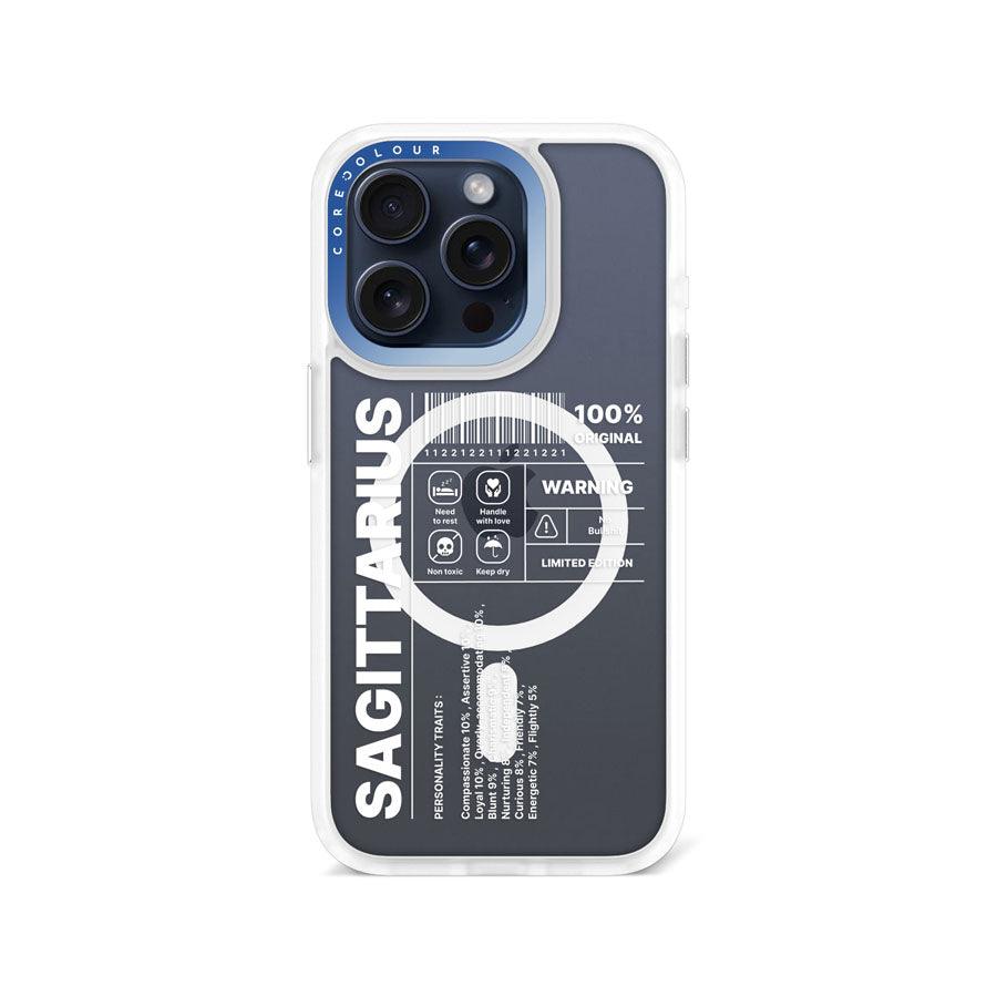 iPhone 15 Pro Warning Sagittarius Phone Case MagSafe Compatible - CORECOLOUR AU