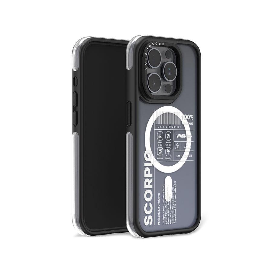 iPhone 15 Pro Warning Scorpio Ring Kickstand Case MagSafe Compatible - CORECOLOUR AU