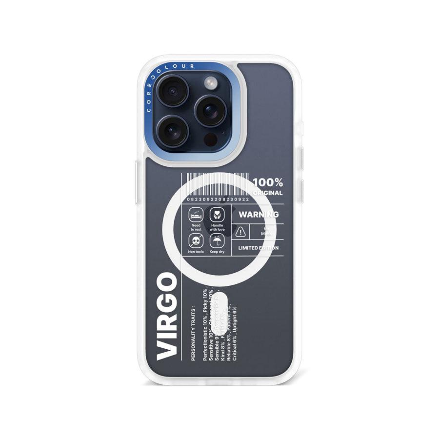 iPhone 15 Pro Warning Virgo Phone Case MagSafe Compatible - CORECOLOUR AU