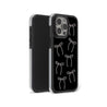 iPhone 15 Pro White Ribbon Minimal Line Ring Kickstand Case MagSafe Compatible - CORECOLOUR AU