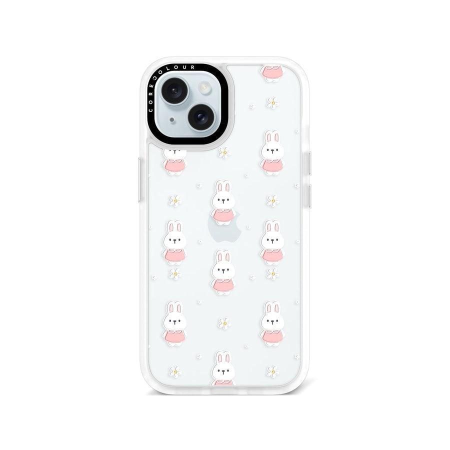 iPhone 15 Rabbit in Pink Phone Case - CORECOLOUR AU