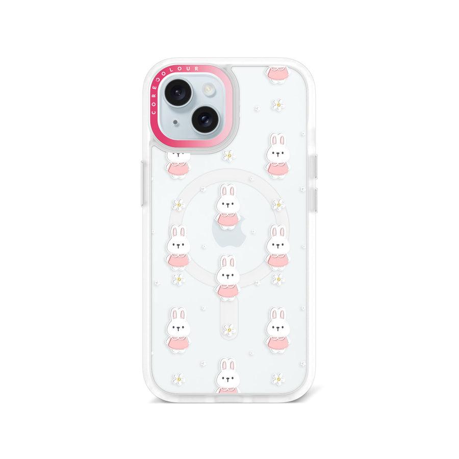 iPhone 15 Rabbit in Pink Phone Case MagSafe Compatible - CORECOLOUR AU