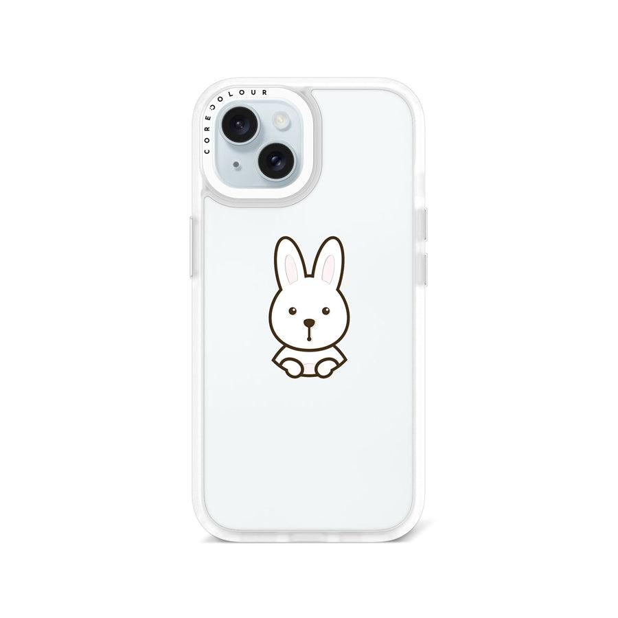 iPhone 15 Rabbit is watching you Phone Case - CORECOLOUR AU