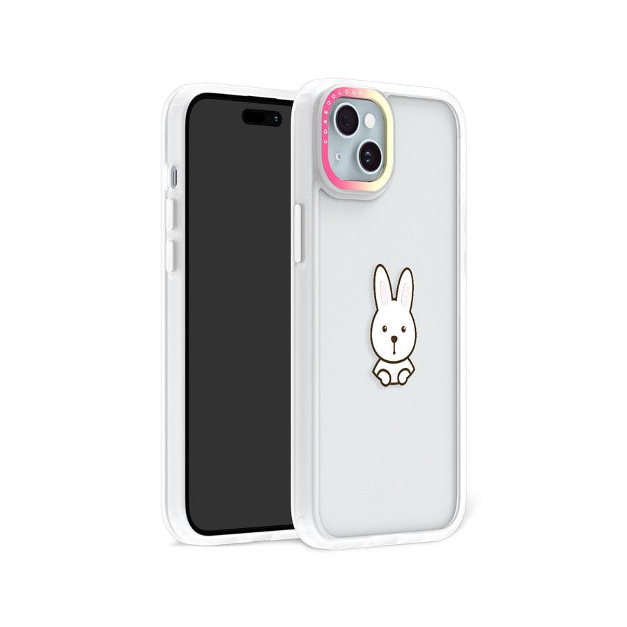 iPhone 15 Rabbit is watching you Phone Case - CORECOLOUR AU