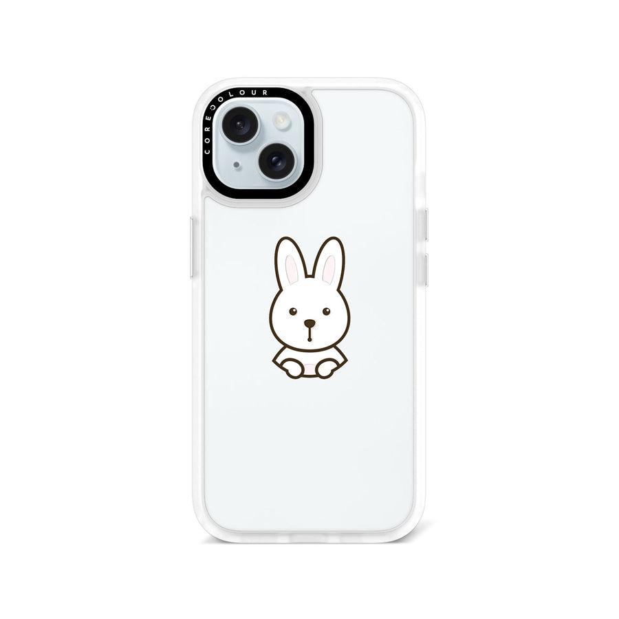 iPhone 15 Rabbit is watching you Phone Case - CORECOLOUR AU
