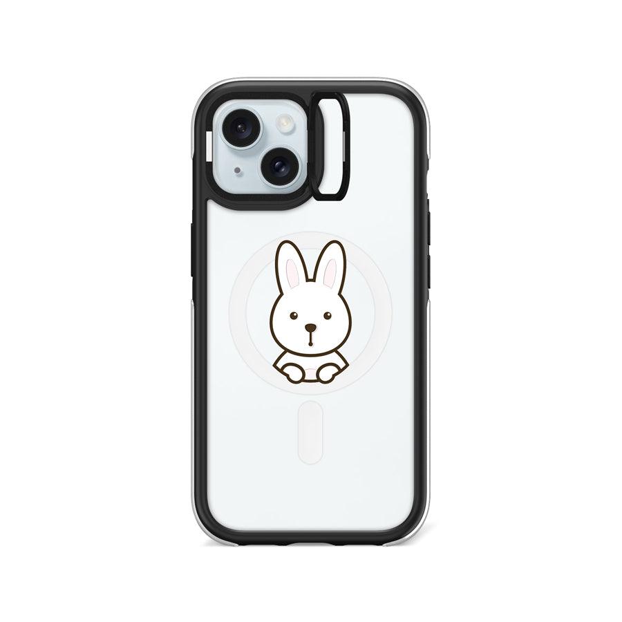 iPhone 15 Rabbit is watching you Ring Kickstand Case MagSafe Compatible - CORECOLOUR AU