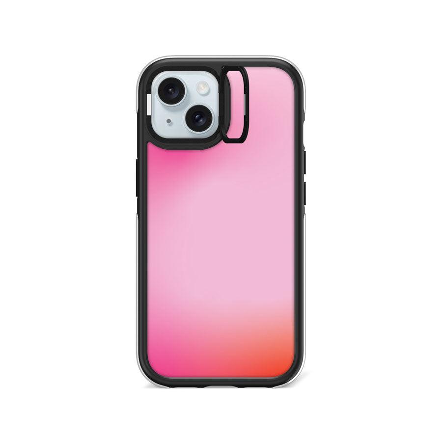 iPhone 15 Rose Radiance Camera Ring Kickstand Case - CORECOLOUR AU