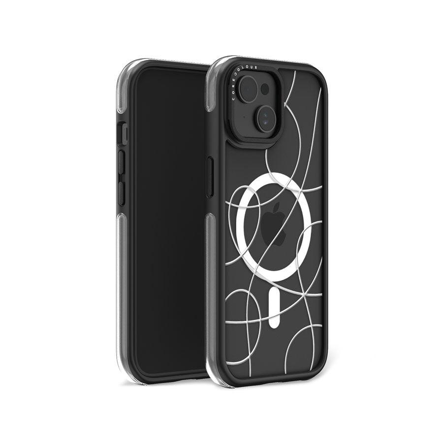 iPhone 15 Seeing Squiggles Ring Kickstand Case MagSafe Compatible - CORECOLOUR AU