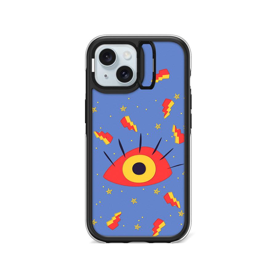 iPhone 15 Thunder Eyes Ring Kickstand Case MagSafe Compatible - CORECOLOUR AU