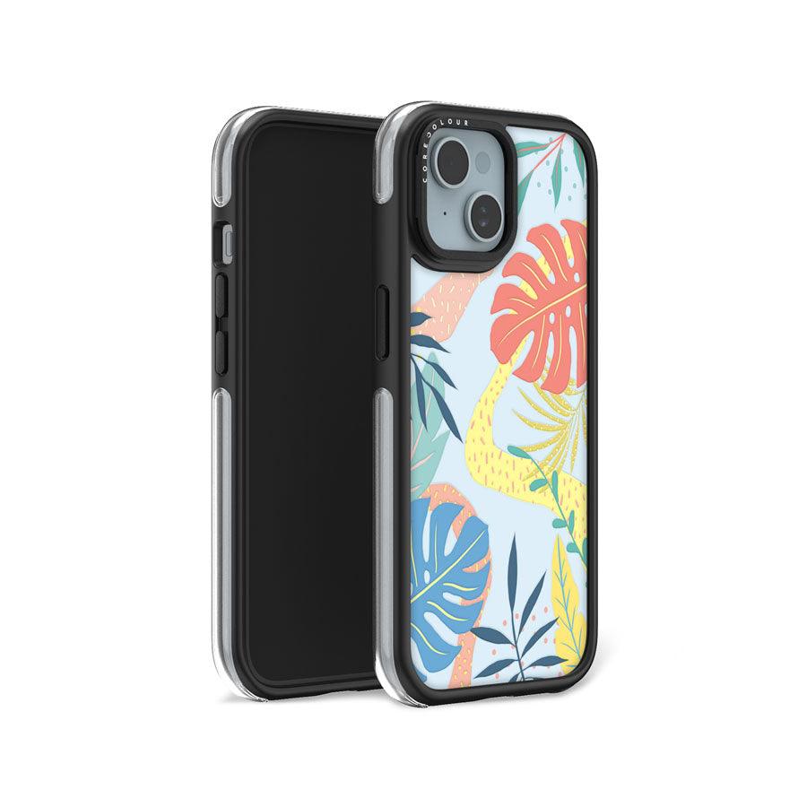 iPhone 15 Tropical Summer III Camera Ring Kickstand Case - CORECOLOUR AU