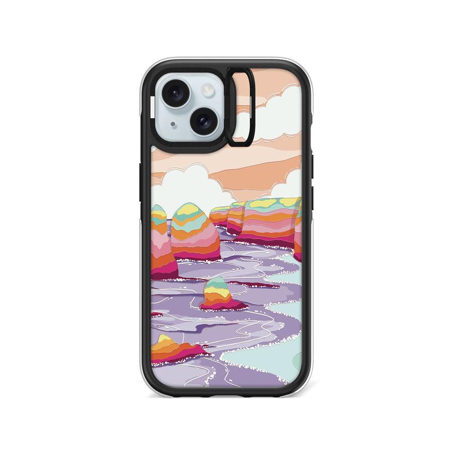 iPhone 15 Twelve Apostles Camera Ring Kickstand Case - CORECOLOUR AU