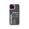 iPhone 15 Warning Aquarius Phone Case - CORECOLOUR AU