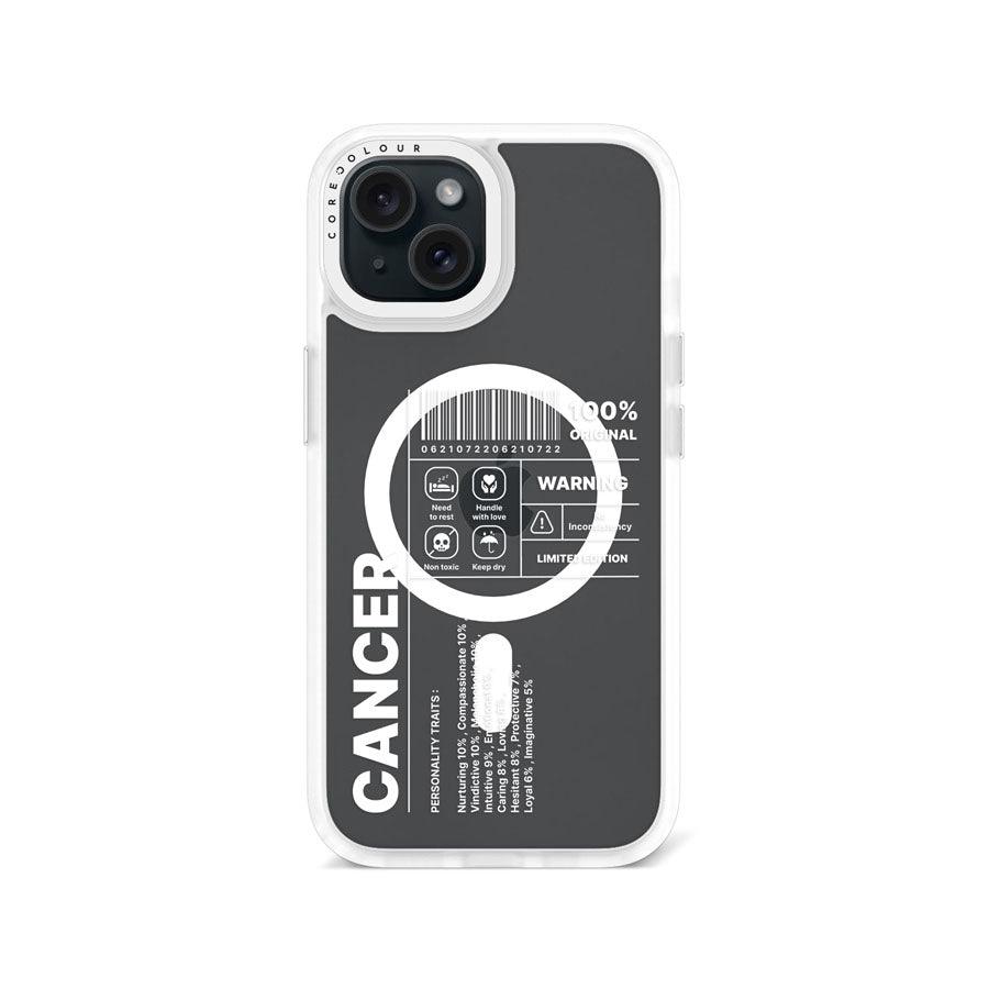iPhone 15 Warning Cancer Phone Case MagSafe Compatible - CORECOLOUR AU