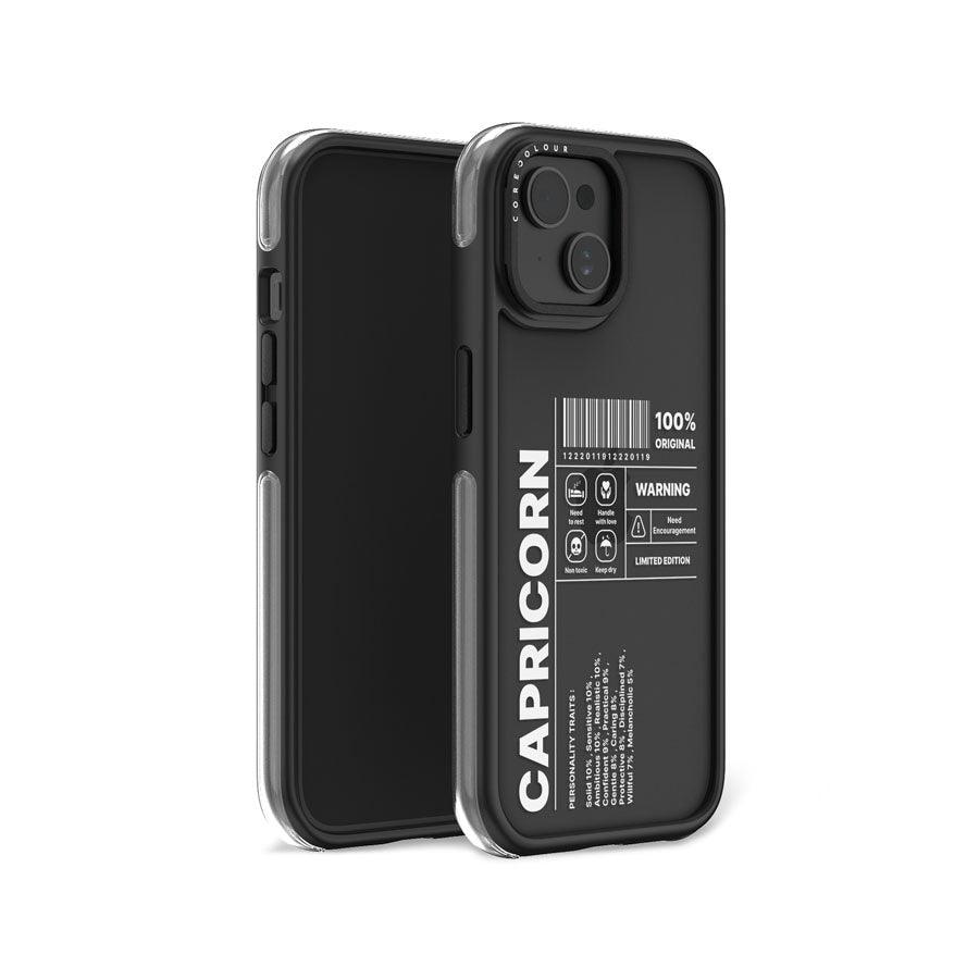 iPhone 15 Warning Capricorn Camera Ring Kickstand Case - CORECOLOUR AU