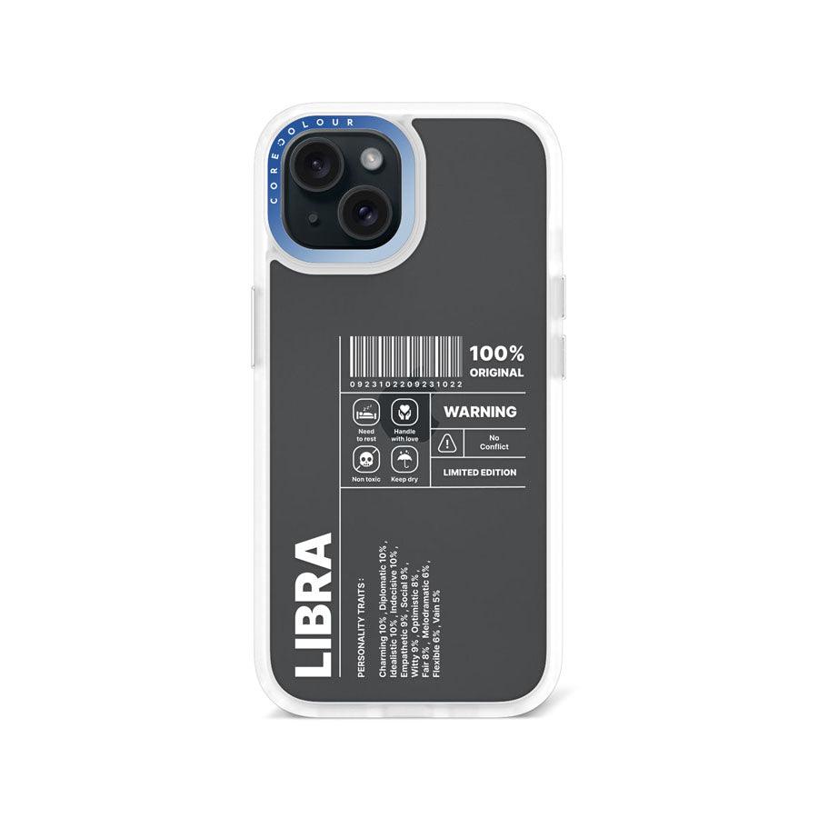 iPhone 15 Warning Libra Phone Case - CORECOLOUR AU