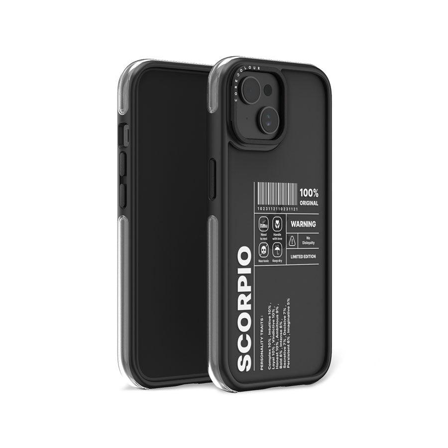 iPhone 15 Warning Scorpio Camera Ring Kickstand Case - CORECOLOUR AU