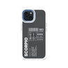 iPhone 15 Warning Scorpio Phone Case - CORECOLOUR AU