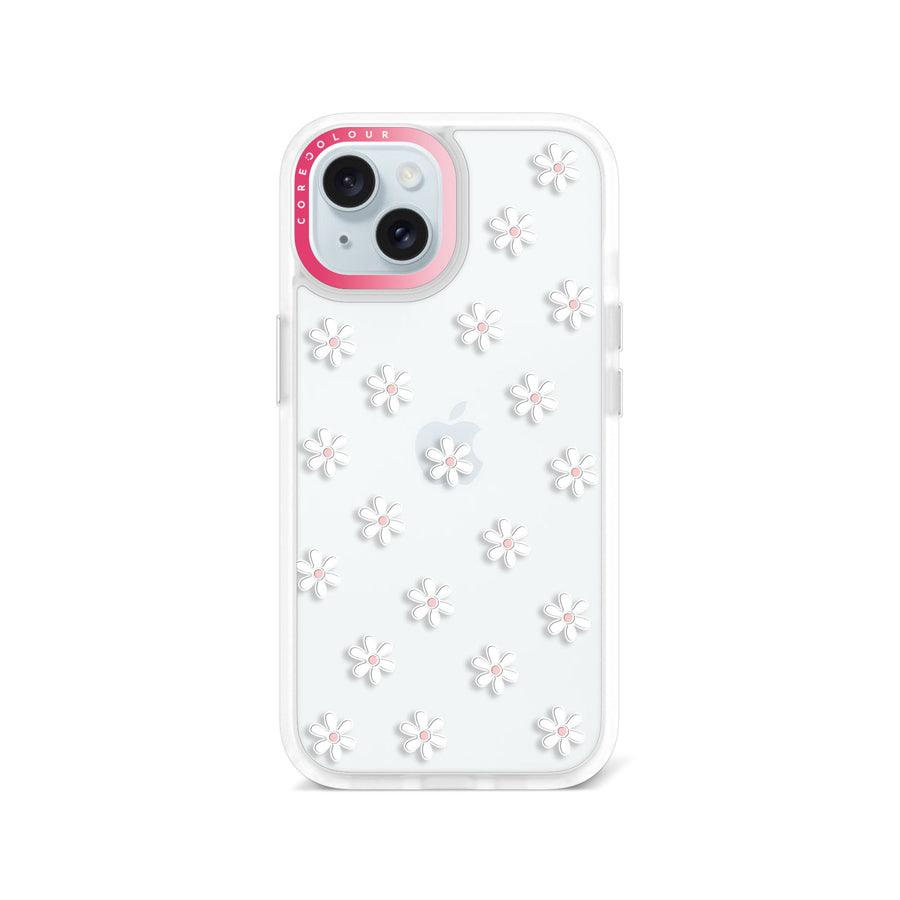 iPhone 15 White Flower Mini Phone Case - CORECOLOUR AU