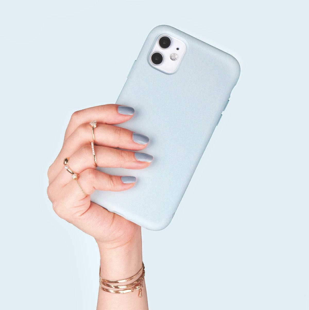 iPhone 8 Blue Beauty Silicone Phone Case CORECOLOUR AU