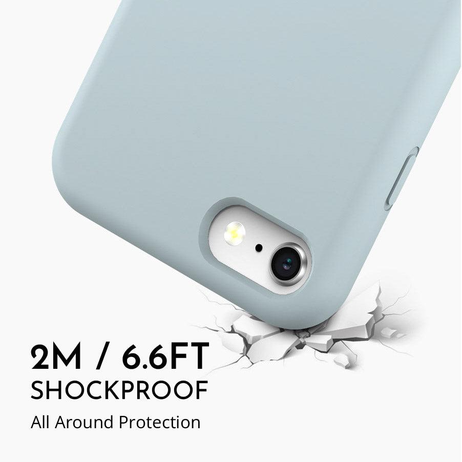 iPhone 8 Blue Beauty Silicone Phone Case - CORECOLOUR AU