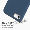 iPhone 8 Dear Cerulean Silicone Phone Case - CORECOLOUR AU