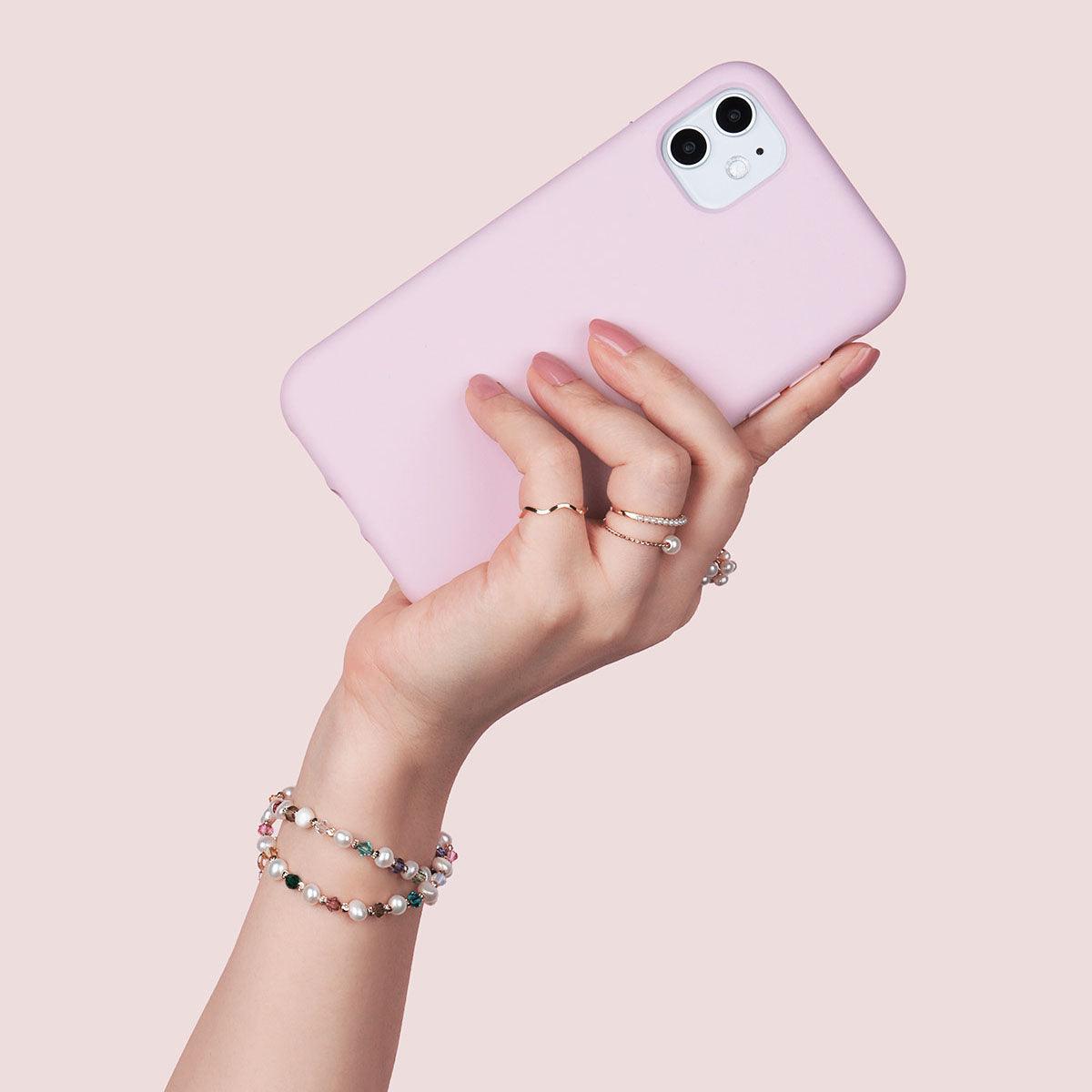 iPhone 8 Pink Ballerina Silicone Phone Case - CORECOLOUR AU