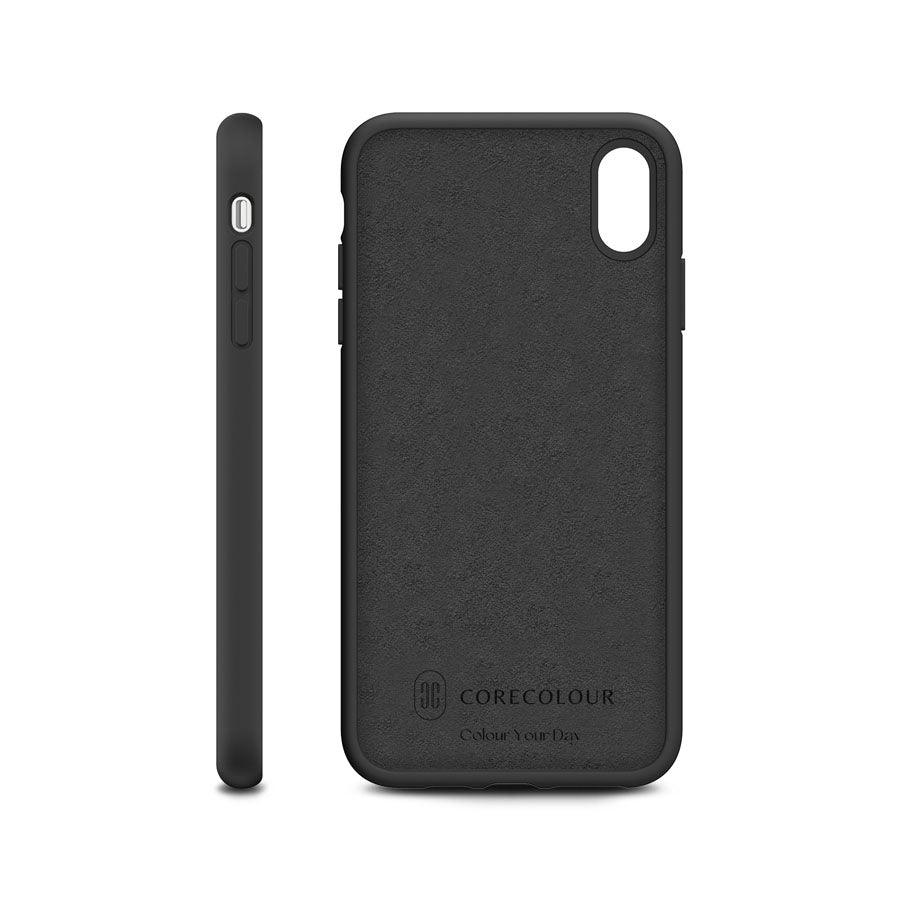 iPhone X Dark Darcy Silicone Phone Case - CORECOLOUR AU