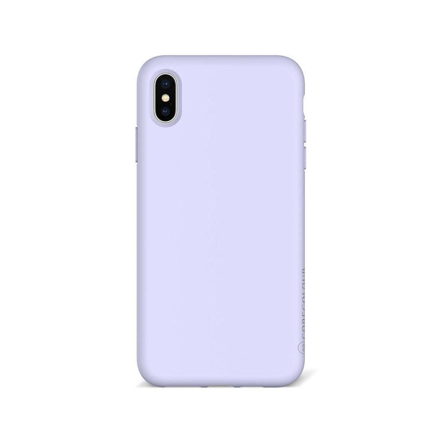 iPhone X Lady Lavender Silicone Phone Case - CORECOLOUR AU