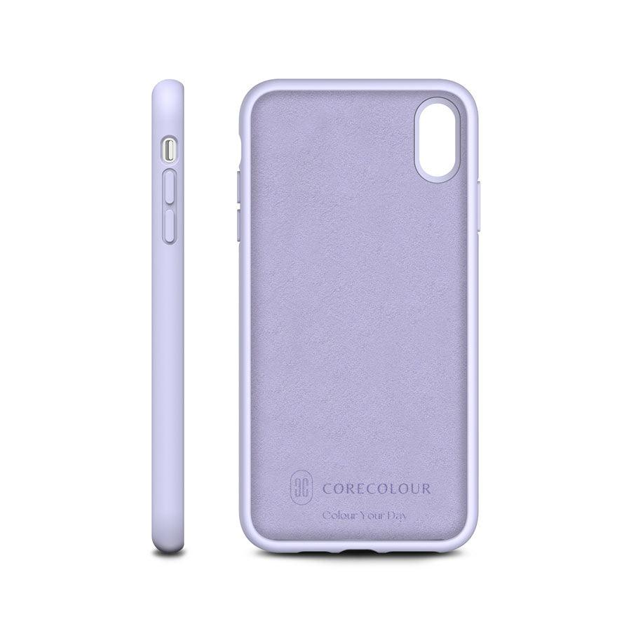 iPhone X Lady Lavender Silicone Phone Case - CORECOLOUR AU