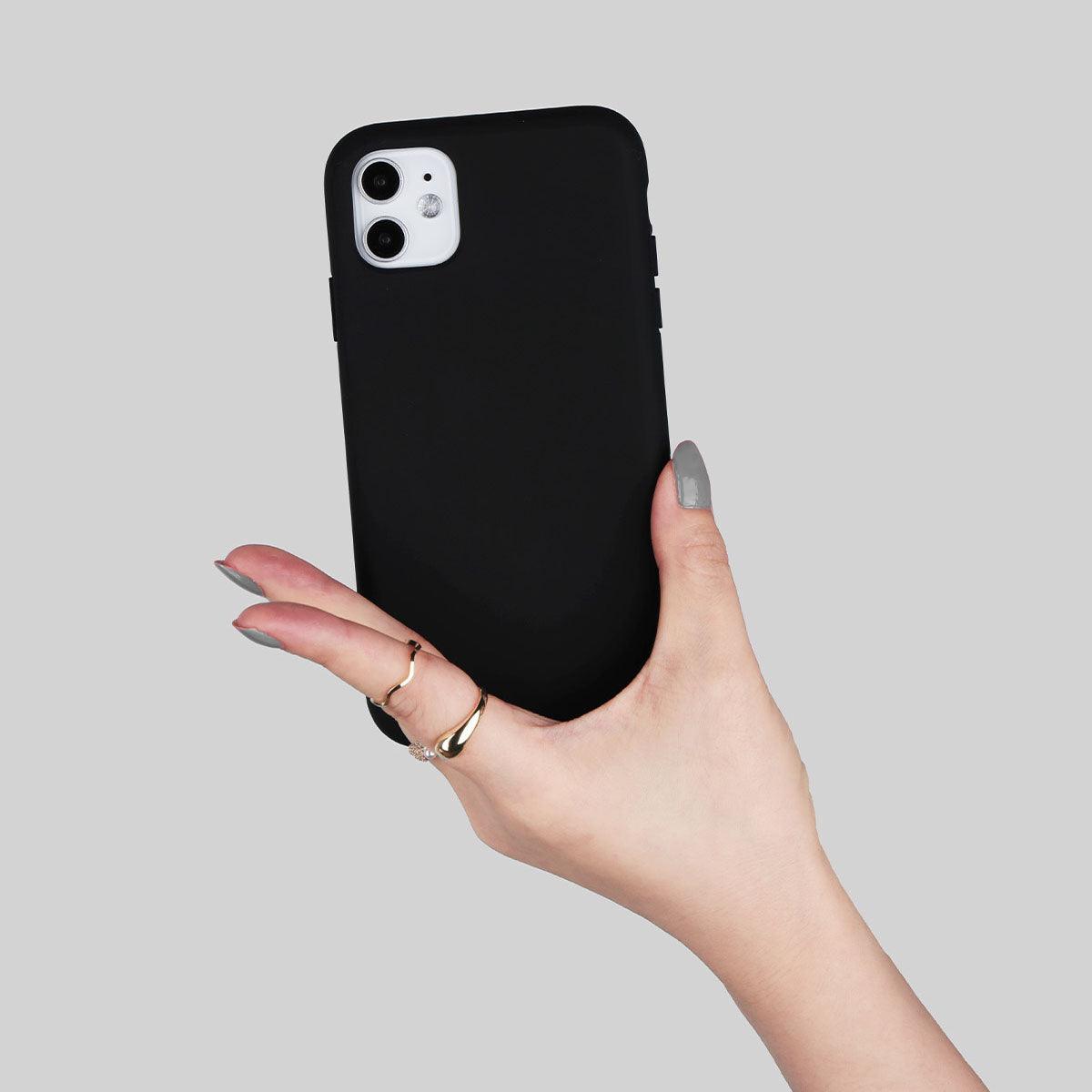 iPhone XS Dark Darcy Silicone Phone Case - CORECOLOUR AU