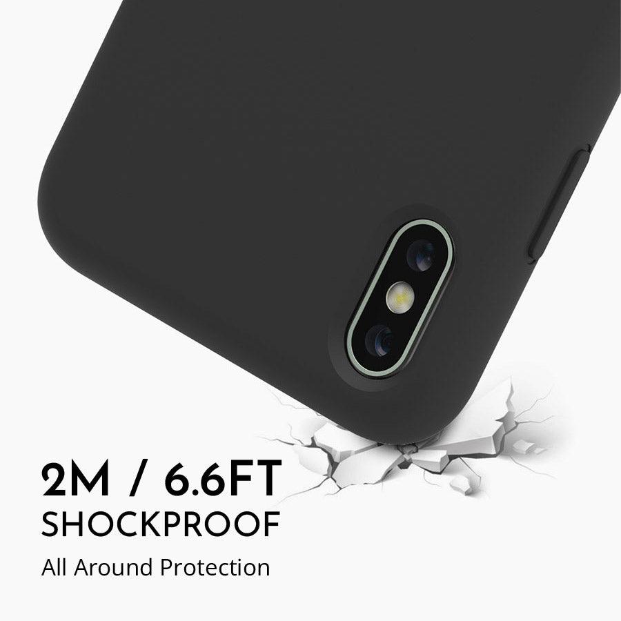 iPhone XS Dark Darcy Silicone Phone Case - CORECOLOUR AU