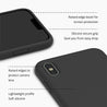 iPhone XS Dark Darcy Silicone Phone Case - CORECOLOUR AU