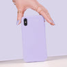 iPhone XS Lady Lavender Silicone Phone Case - CORECOLOUR AU