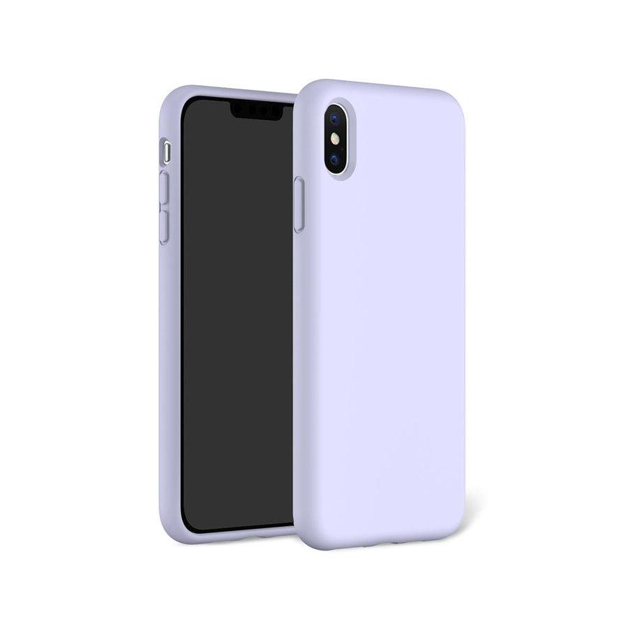 iPhone XS Lady Lavender Silicone Phone Case - CORECOLOUR AU