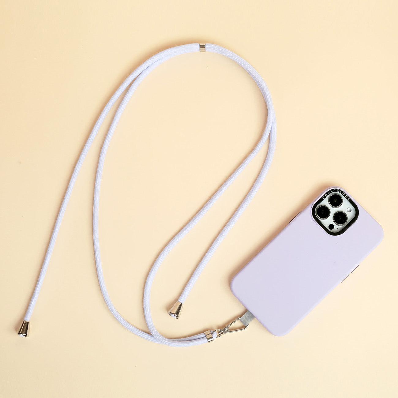 Light Blue Phone Strap with Strap Card - CORECOLOUR AU