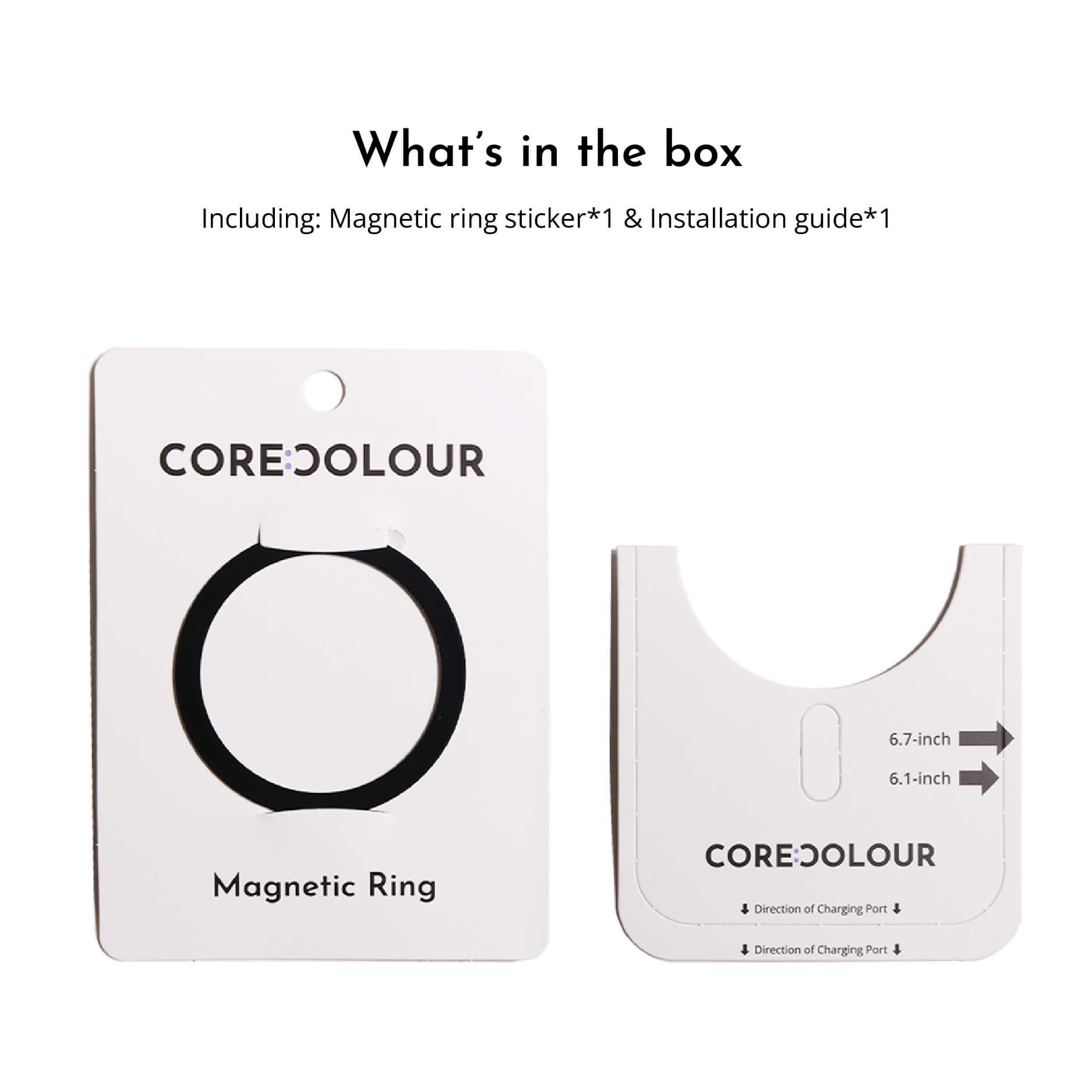 Magnetic Ring Sticker - CORECOLOUR AU