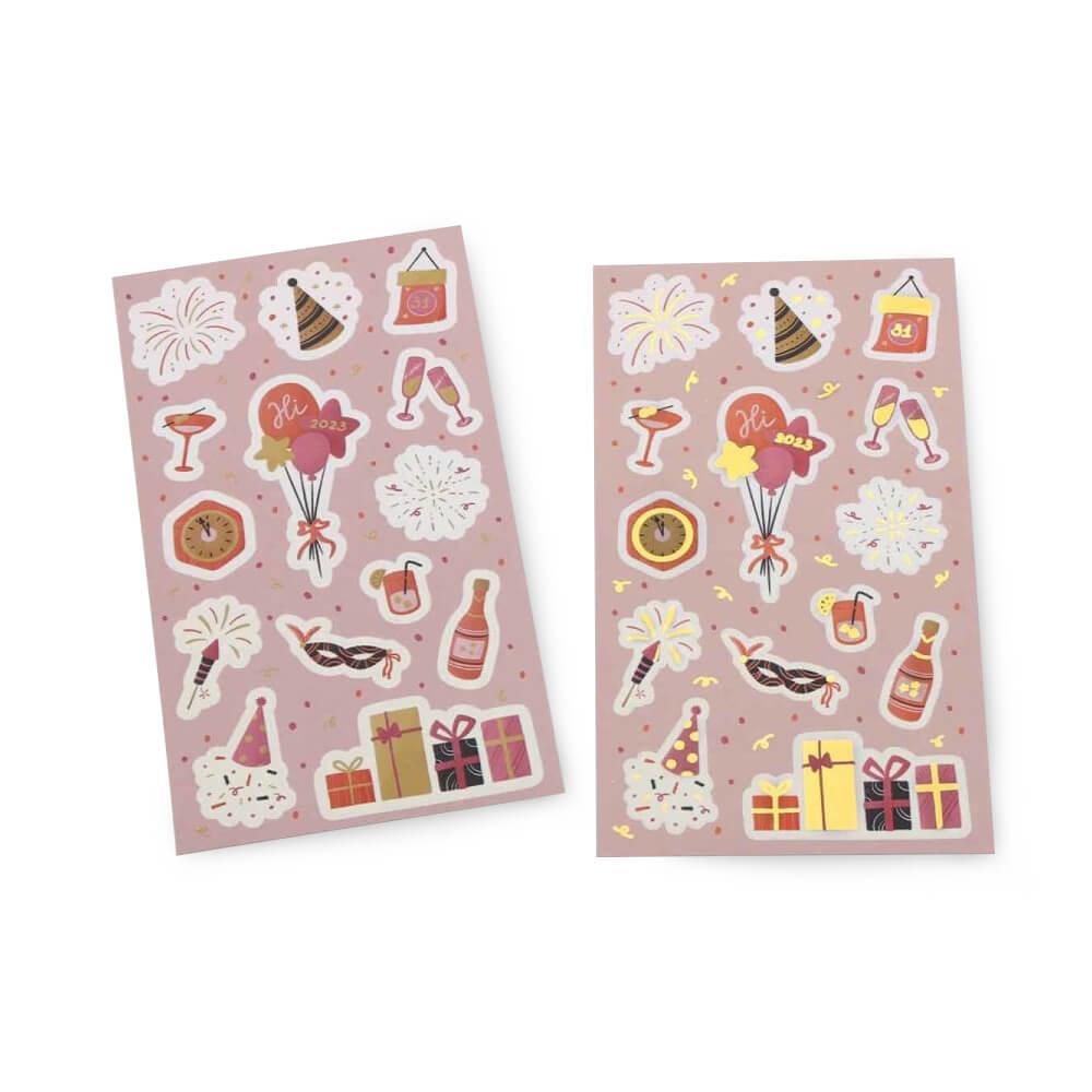 New Year Essentials Festival Sticker Sets - CORECOLOUR AU