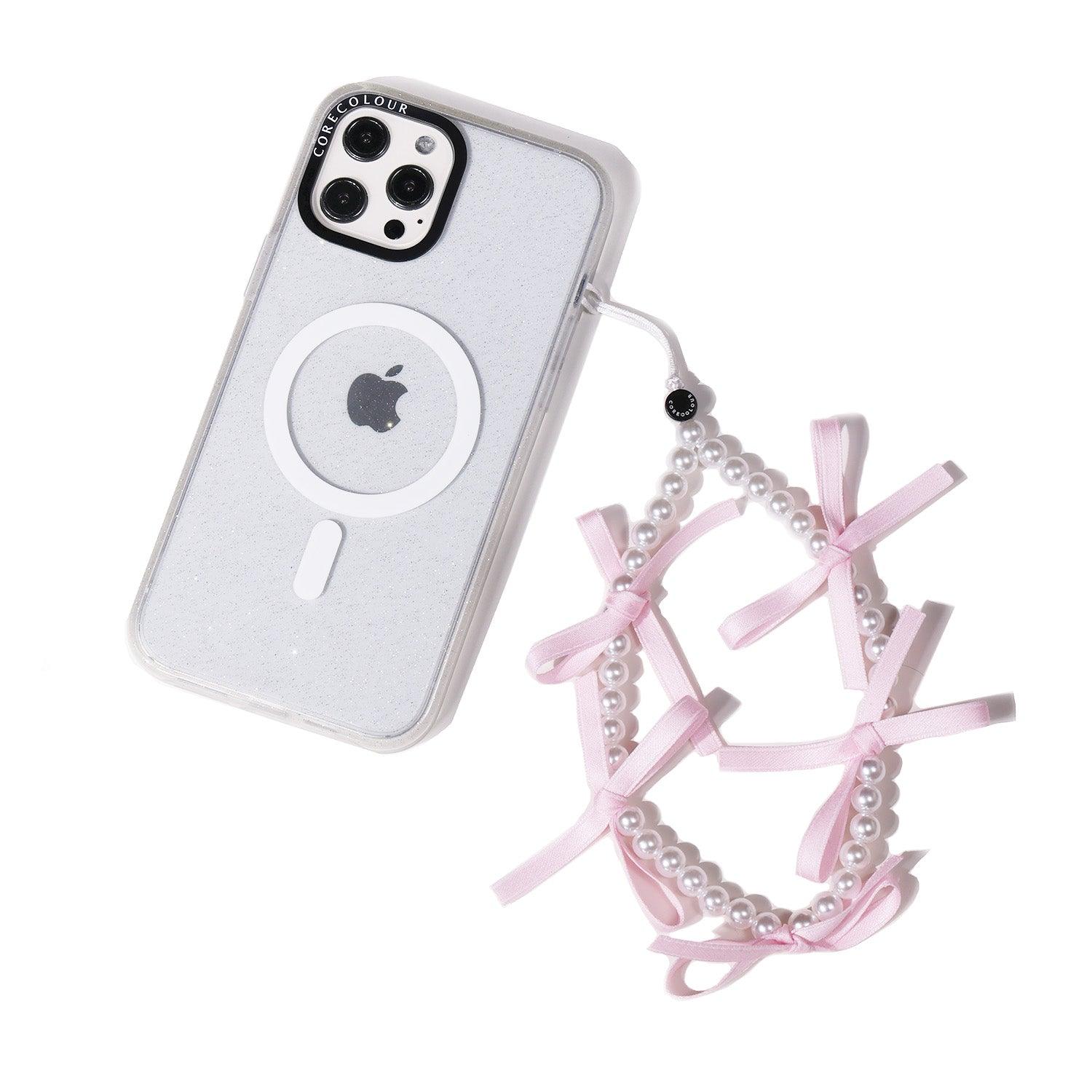 Pink Ribbon Bow Phone Charm - CORECOLOUR AU